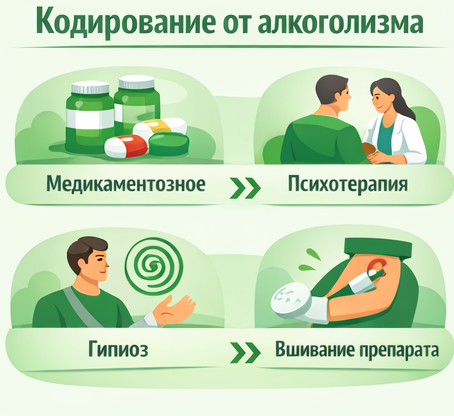 кодирование от алкоголизма в Дзержинске Санати